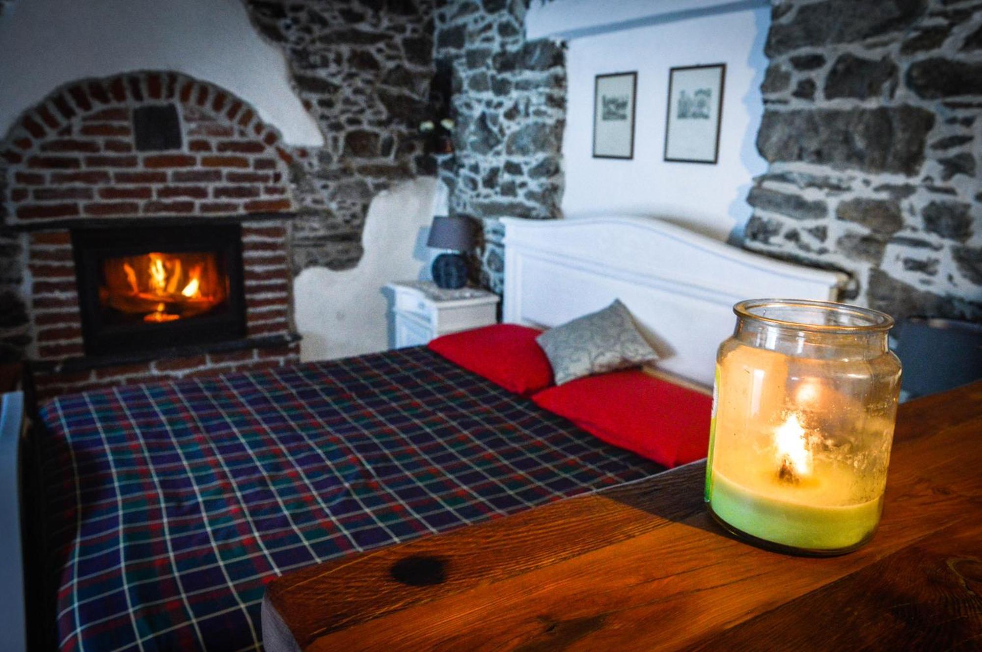 Chalet In Pietra E Legno Con Caminetto Inverso Pinasca Dış mekan fotoğraf
